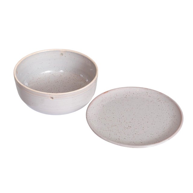Late 20th Century French Stoneware Fromage Dish For Sale - Image 5 of 5