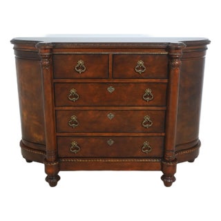 Century Large Mahogany Gentleman’s Dresser Chest For Sale
