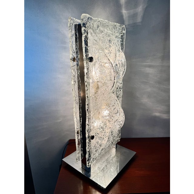 Sculptural Lamp by Toni Zuccheri for Mazzega, 1970s For Sale - Image 12 of 14