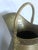 English Tall, Solid Brass Pitcher-Shaped Coat Bucket, 19th C., Handmade, Sculptural For Sale - Image 3 of 6