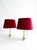 Mid-Century Modern Table Lamps by Alka-Kunst Alboth & Kaiser, 1960s, Set of 2 For Sale - Image 3 of 6
