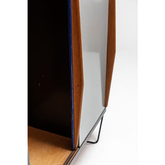 Wood Mid-Century Cabinet by Willy Van Der Meeren for Tubax For Sale - Image 7 of 11