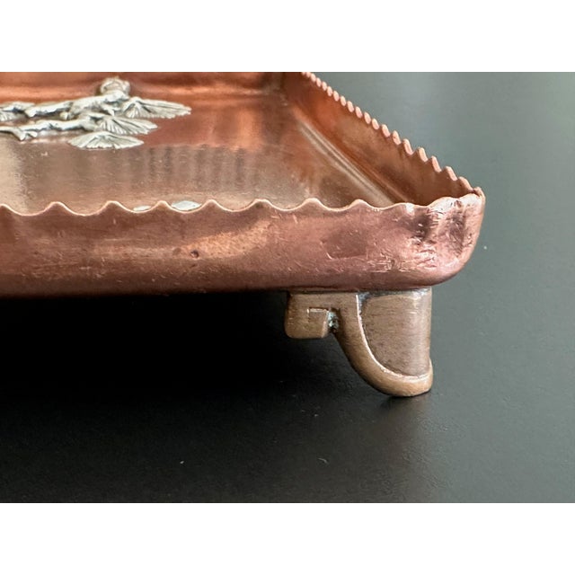 Gorham 19th Century Mixed Metal Tray For Sale - Image 14 of 17
