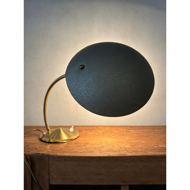 Modernist Goose Neck Table Lamp by Gebrüder Cosack Ligting, Germany, 1950s For Sale - Image 6 of 11