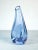 Sevres blown glass vase . The coloration varies significantly depending on the light, from light blue to violet . origin...