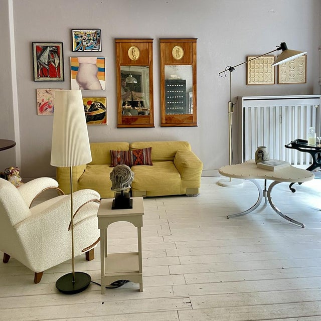 Biedermeier Mirrors in Cherry, 1820, Set of 2 For Sale - Image 9 of 14