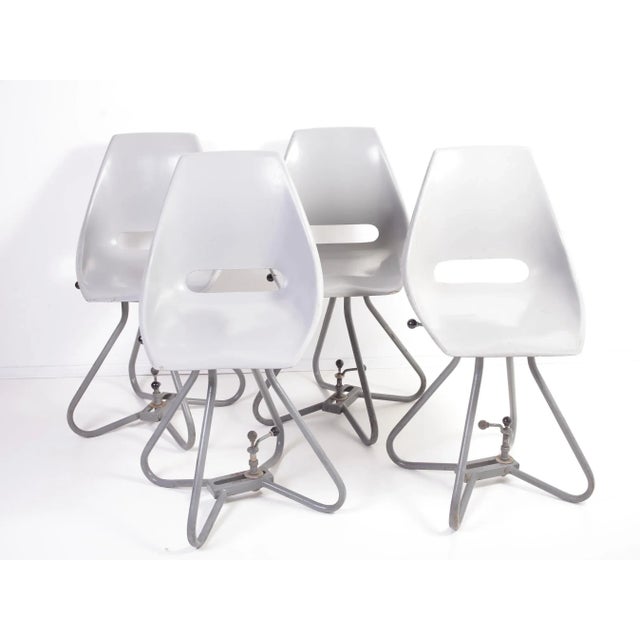 Czechoslovakia Chair by Miroslav Navratil for Vertex, 1960s For Sale - Image 4 of 11