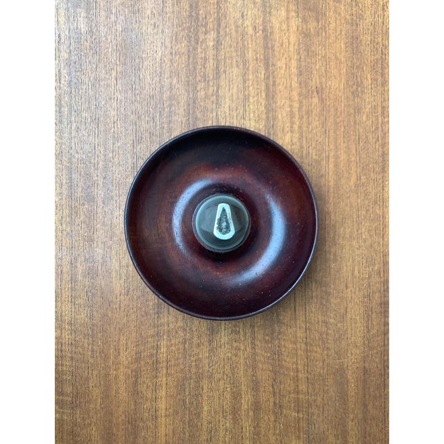 Mid-Century Auböck Style Wooden Bowl with Nutcracker Anvil, 1960s For Sale - Image 5 of 18