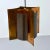 Beautifully patinated ceiling lamp with lots of resemblance with the work of Hans Agne Jacobsson but then more beautiful....