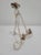 Traditional Vintage White Metal Twisted Flower Picture Easel For Sale - Image 3 of 5