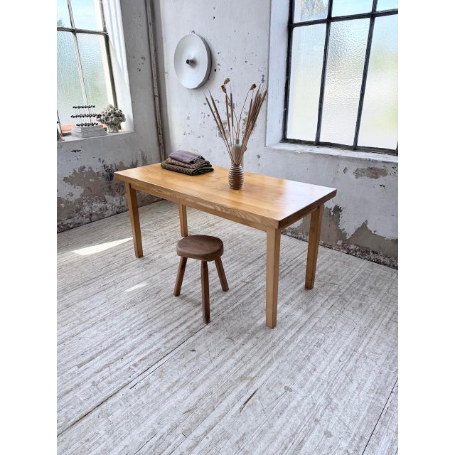 Elm Farmhouse Table, 1960s For Sale - Image 9 of 18