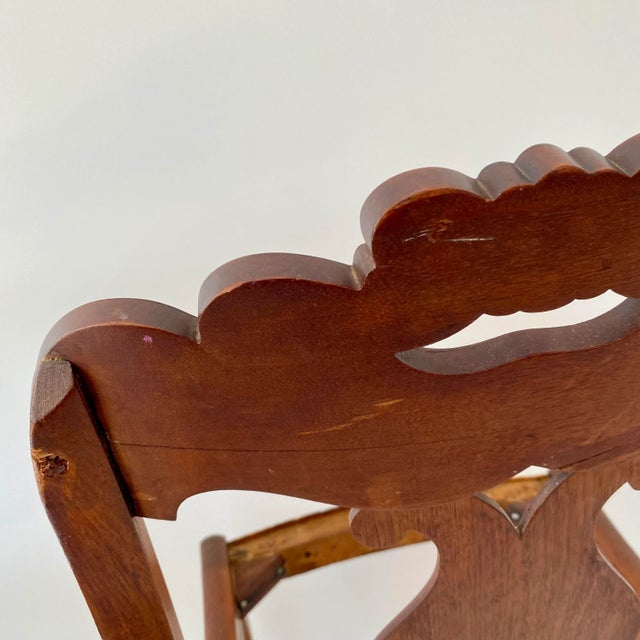 African American Furniture Craftsman Thomas Day Side Chairs Circa 1850s For Sale - Image 12 of 12