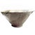 High impact and bold X-Large studio pottery slab bowl. Its exterior features an embossed linen texture glazed in in a warm...