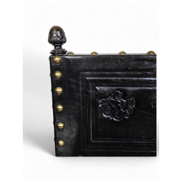 Mid 19th Century Set of Large 19th Century Castilian Armchairs, 1860 For Sale - Image 5 of 16