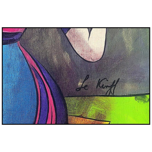 Contemporary Late 20th Century May I Have a Dance, Linda Le Kinff For Sale - Image 3 of 4