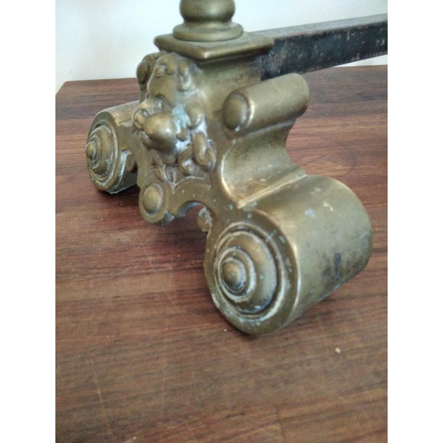 Antique Andirons from Casa Señorial, Set of 2 For Sale - Image 3 of 15