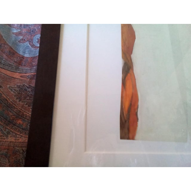Mary Mackey From Mythos Series Minimalist Abstract Paints Pencil Paper Collage - Signed For Sale In Phoenix - Image 6 of 10