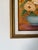 Wood 1980s Vintage J. Romero Floral Still Life Oil on Artist Board Painting, Gold Wood Framed For Sale - Image 7 of 13