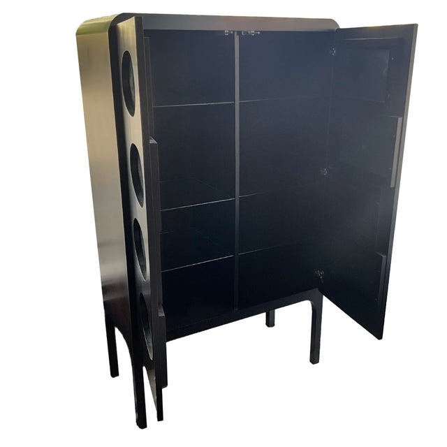 Toure Cabinet – Antiqued Mirror Edition For Sale - Image 4 of 5