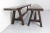 Set of French Antique Style Farmhouse Benches in Solid Pine, 1930s For Sale - Image 6 of 10