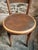 Wood Antique Bistro Chairs with Pressed Wood Seat and Bentwood Backrest by Michael Thonet for Thonet, Early 1900s, Set of 2 For Sale - Image 7 of 17