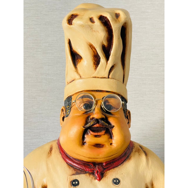 1940s 4 Ft Restaurant Sign Cook Display For Sale - Image 5 of 11