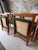 Green Set of 6 Mid Century Modern Teak Folding Dining Chairs With Green Upholstery For Sale - Image 8 of 11