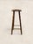 Vintage English Turned Leg Wooden Round Stool For Sale - Image 4 of 8