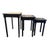 Ornamental & Decorative Materials Vintage Faux Bamboo Monkey Nesting Tables – Set of Three For Sale - Image 7 of 8