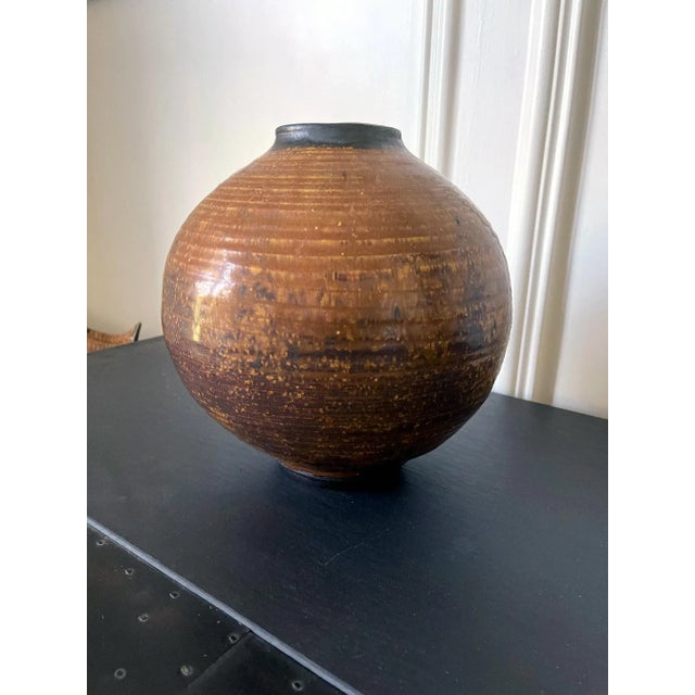 Ceramic Moon Jar Vase by Otto Heino For Sale - Image 12 of 13