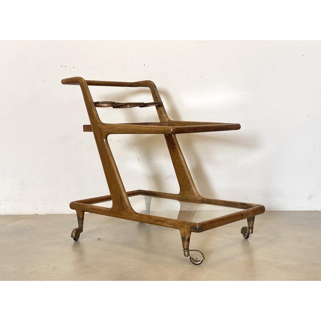 Wooden Bar Trolley, 1960s For Sale - Image 10 of 17