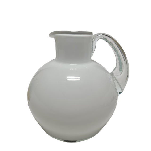 Postmodern Jug from Tarnowiec Glassworks, Poland, 1970s For Sale - Image 9 of 10