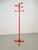 1970s Vintage Red Stained Beech Coat Rack with Balls, 1970s For Sale - Image 5 of 9