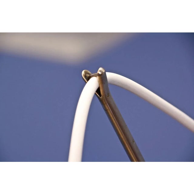 Yellow Dutch Counterbalance Arc Wall Lamp by Willem Hagoort for Hagoort Lighting, 1950s For Sale - Image 8 of 12