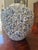 Large Handmade Ceramic Vase with Flowers For Sale - Image 4 of 5