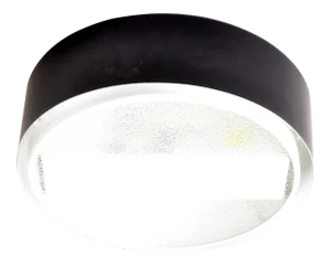 1 of 2 Raak Amsterdam Metal & Frosted Textured Glass Flush Mount Ceiling Light