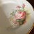 White Vintage Hand Painted Plates Feature Roses Signed by Artist, Set of Four For Sale - Image 8 of 12