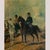 J. Cusachs, Military Officers on Horseback, 1890s-1910s, Oil on Canvas For Sale - Image 8 of 8