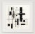 Contemporary 20' X 20' Framed Black and White Abstract Minimalist Limited Edition Print For Sale - Image 3 of 3