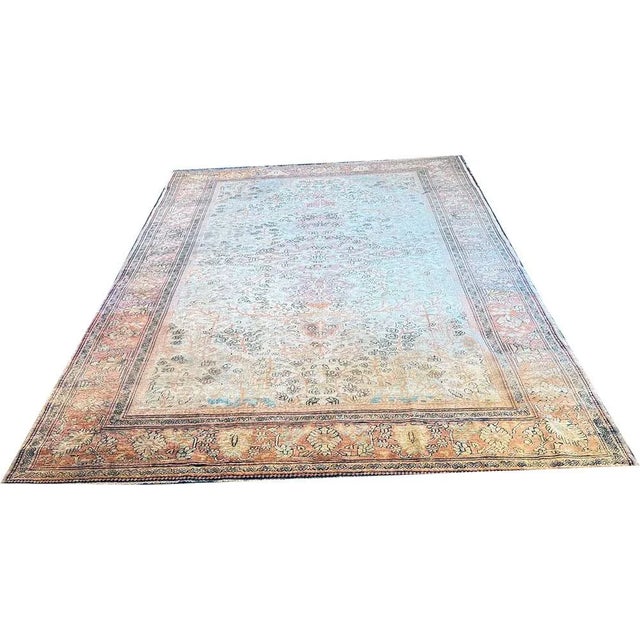 Antique Persian Ferahan Sarouk rugs (also spelled Feraghan Sarouk) are a highly regarded category of hand-knotted carpets...