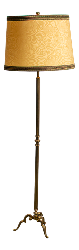 Mid-Century Brass Floor Lamp, 1970s