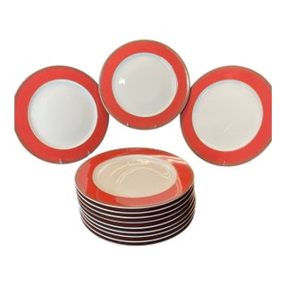 Late 20th Century Rosenthal Meets Versace Chargers- Set of 12 For Sale