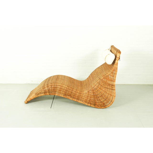 Boho Chic Karlskrona Rattan Lounge Chairs by Karl Malvall from Ikea, 1998, Set of 2 For Sale - Image 3 of 11