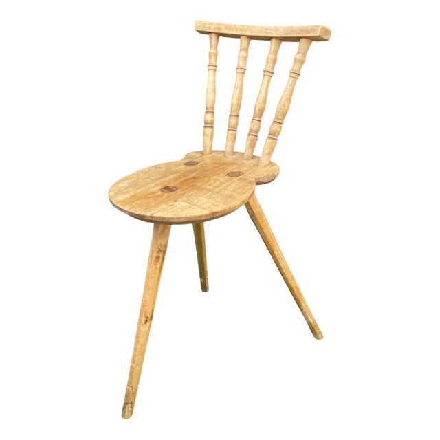 Alpine Chair in Maple, 1890s For Sale