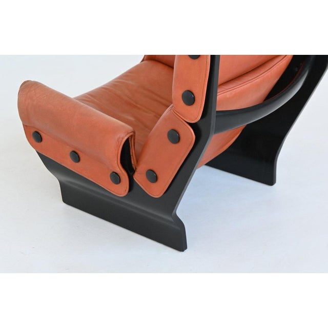 P110 Canada Lounge Chair attributed to Osvaldo Borsani for Tecno, Italy, 1965 For Sale - Image 9 of 18