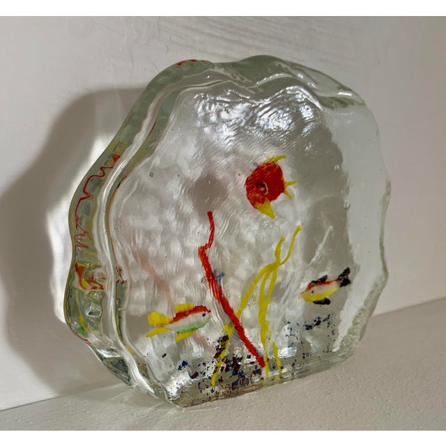 Murano Fish Aquarium Paperweight For Sale In Phoenix - Image 6 of 7