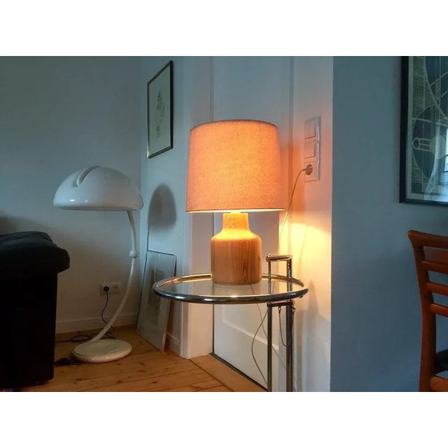 Danish Kirk Table Lamp in Teak, 1960s For Sale - Image 6 of 11