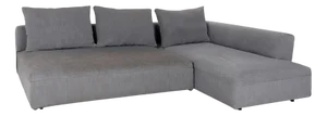 Fabric Corner Sofa in Grey