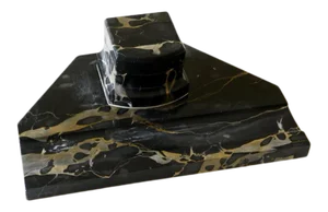19th Century Marble Inkwell