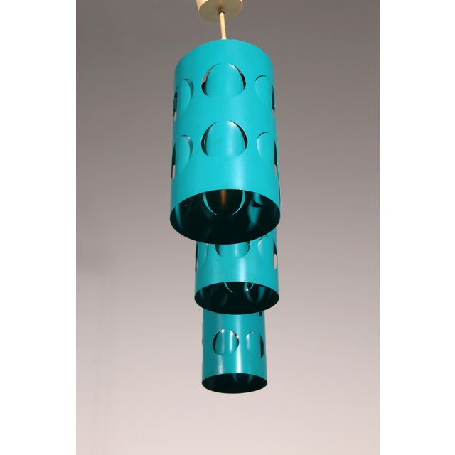 Space Age Pendant Lamps from Raak Amsterdam, 1970, Set of 3 For Sale - Image 6 of 9